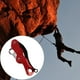 thumbnail image 5 of Descensor de tope de escalada Macarena equipo de rappel de seguridad de bloqueo automático Aluminio Rojo Longitud 186 cm, 5 of 7