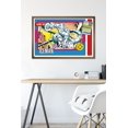 thumbnail image 6 of Marvel Trading Cards - Iceman Wall Poster, 22.375" x 34" Framed, 6 of 6