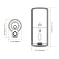 thumbnail image 4 of Lockly Flex Touch Satin Nickel Single-Cylinder Bluetooth Mobile App Controlled Deadbolt Lock with Biometric 3D Fingerprint, 4 of 7