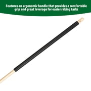 Expert Gardener 30-inch Wood and Poly Leaf Rake