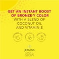thumbnail image 4 of Jergens Natural Glow Instant Sun Sunless Tanning Moisturizer Lotion + Bronzer, Light Bronze, 6 Oz, 4 of 10