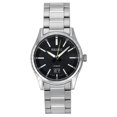 thumbnail image 1 of Seiko Analog Stainless Steel Black Dial Quartz SUR535P1 100M Men's Watch, 1 of 4