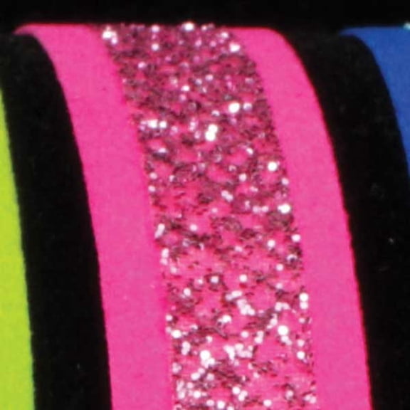 The Ribbon People Pink Glitter Wired Craft Ribbon 0.5" x 60 Yards