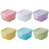 SANUME 60Ml Leakproof Baby Food Storage， Premium Bpa Free Small Plastic Containers With Lids ， Lock In Nutrients & Flavor