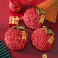 thumbnail image 3 of MANNYA Chenille Hand Towel Kitchen Bathroom Hand Ball Hanging Loop Quick Drying Towel, 3 of 21