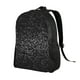 thumbnail image 2 of Disketp Black And White Dotted Mochila Unisex de Apertura Lateral Completa, Mochila para Laptop para Escuela, Trabajo y Viajes, 2 of 7