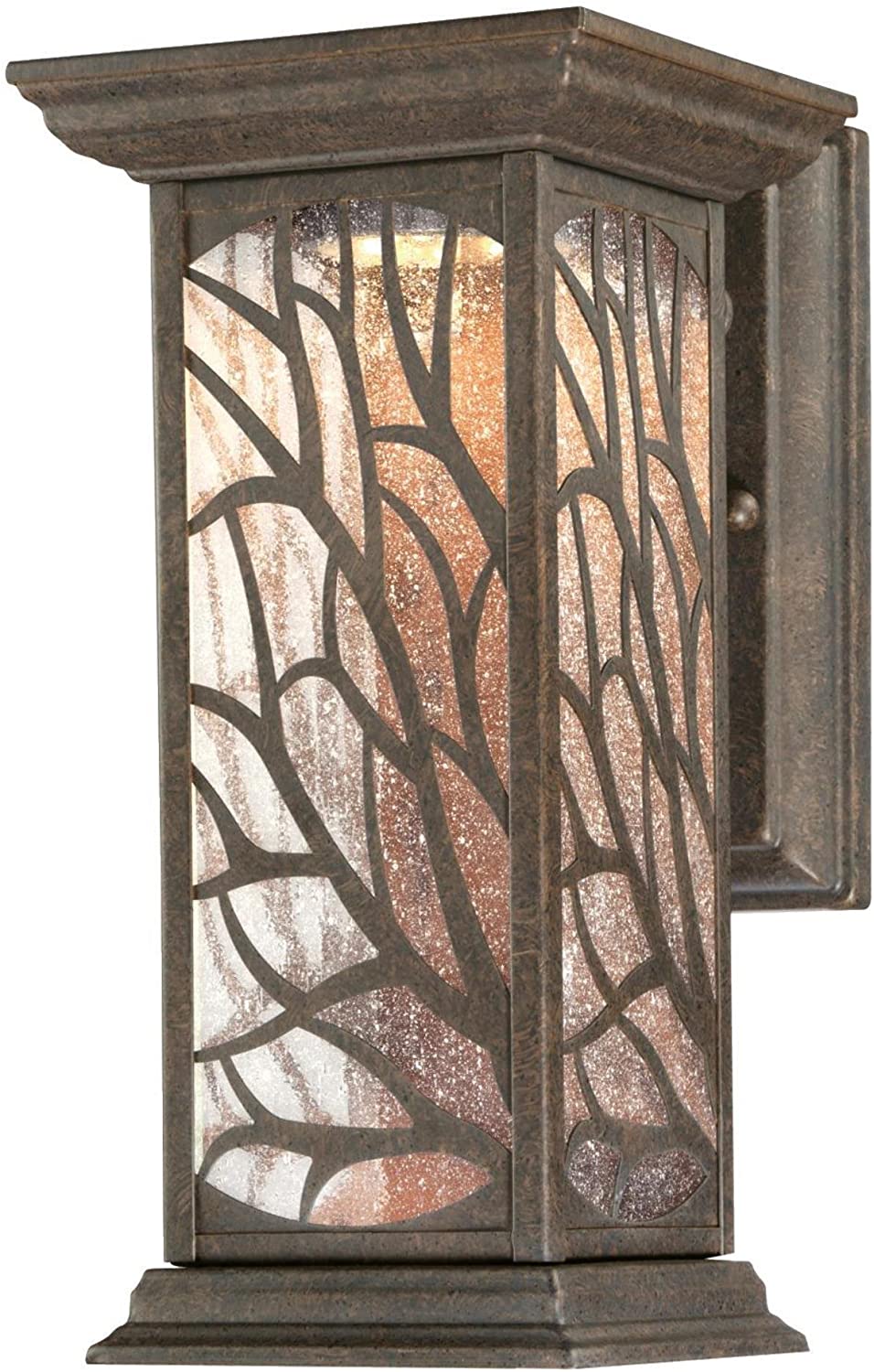 6312000 Glenwillow One-Light LED, Victorian Bronze Finish with Clear Seeded Glass Outdoor Wall Fixture - image 1 of 2