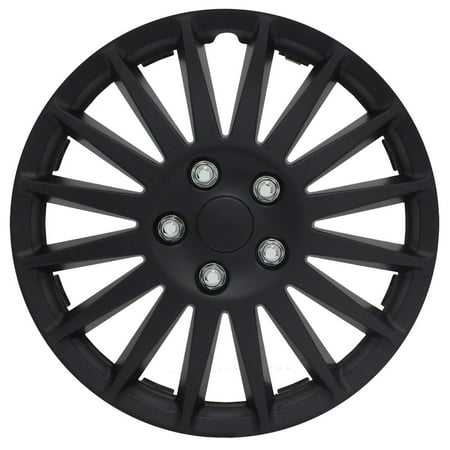 14 Inch Indy Wheel Covers Car Wheel Covers For Car Tires  - Black  Fits