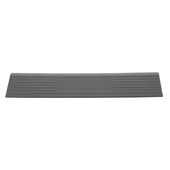 ibasenice Grey Plastic Garage Floor Ramp with Antislip Design for Car Wash and Bike Mobility
