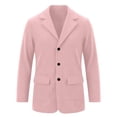 thumbnail image 4 of TBWNWG Boys Corduroy Formal Sport Coat Jacket For Kids Casual Autumn Spring Three Button Suit,Size 13-14 Years, 4 of 7