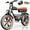 Q20-20inch-PEAK 1500W-48V 20AH, variant on 1500W Mountain Bike,33MPH 48V 20Ah Removable Battery E-Bike，Electric Bike for Adults 20" Fat Tire Motorcycle,7 speed Full Suspension Electric Bicycle UL2849