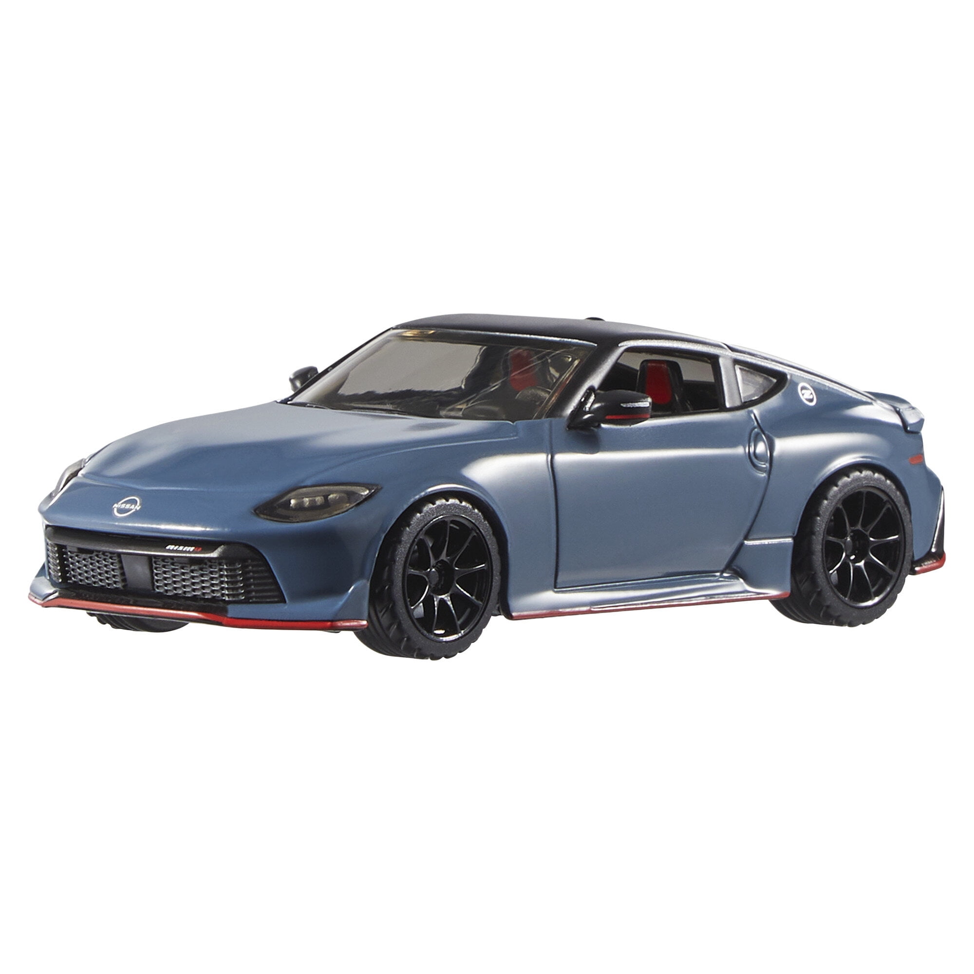 Hot Wheels Premium Ford Mustang, carro de brinquedo azul em escala 1:43 com pneus Real Riders e carroçaria e chassis de metal, brinquedo colecionável para adultos e fãs, + 5 anos, HWT04