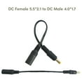 thumbnail image 4 of Qisuw 5V 9V 12V DC5.5*2.1mm Female to 5 Types DC Male Connector Adapter Cable Cord, 4 of 15