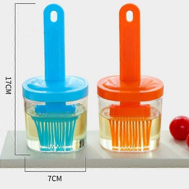 High Temperature Resistant Silicone Bottle Brush Portable Barbecue Oil Brush Household Baking Oil Brush Pancake Brush Oil Tool