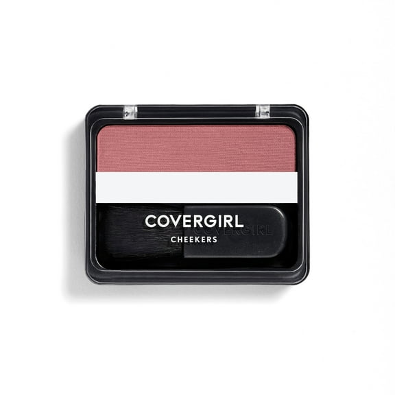 COVERGIRL Cheekers Blendable Powder Blush, 117 Plum Plush, 0.12 oz