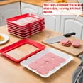 thumbnail image 5 of Food Preservation Trays,Reusable Food Storage Tray,2025 Latest Stackable Food Trays with Stretch Cover for Various Foods, 5 of 7