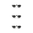 thumbnail image 1 of Methold 1 par de gafas de sol para mascotas, gafas de snowboard informales plegables, color blanco Type1 NO1, 1 of 6