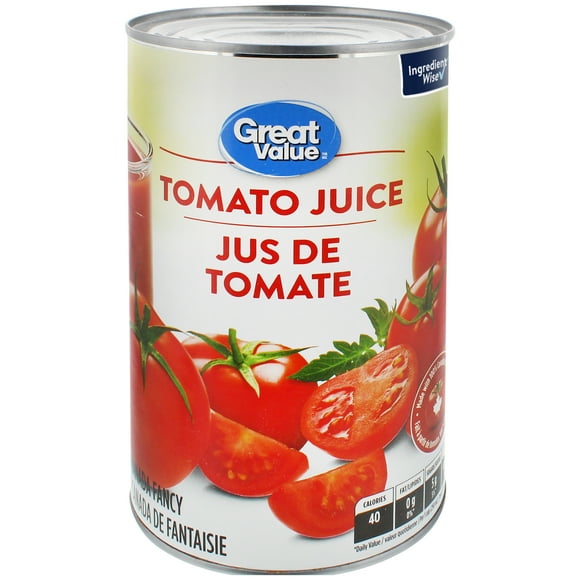 Jus de tomate Great Value