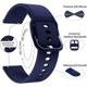 thumbnail image 2 of Correa de reloj de 22 mm compatible con Samsung Galaxy Watch 3 45 mm/Gear S3 Frontier/classic, correa de reloj de silicona de 22 mm de liberación rápida para mujeres y hombres, 2 of 5