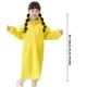thumbnail image 3 of Yuarrent Chubasquero para niños de 3 piezas, impermeable para senderismo y acampada, Poncho EVA, impermeable, multifunción, para actividades Paraguas de lluvia Amarillo, 3 of 6
