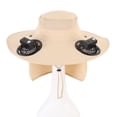 thumbnail image 1 of Sombrero Tipo Chal Con Sombrilla, 3 Velocidades De Viento, Sombrero Para Ventilador De Refrigeración Para Cara Y Cuello, Poliéster De Algodón Caqui Para Ciclismo, Senderismo,, 1 of 7