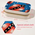 thumbnail image 5 of Ladybird Velvet Portable Jewelry Stand with Removable Compartment - Organizer Box, Necklace Holder, Jewelry Display - Gift, 5 of 7