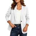 thumbnail image 7 of Sheghy Cardigan for Women Fall Solid Long Sleeve Fashion Casual Outerwear Cardigan Jacket White XXL, 7 of 7