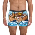 thumbnail image 1 of Fotbe Animals on Noah's Ark Floating Calzoncillos Tipo Boxer con Bolsa de Soporte Total para Hombre, X-Temp Fresco, Transpirable y de Secado Rápido-X-Large, 1 of 5