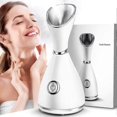 thumbnail image 1 of Facial Steamer, Warm Mist Face Steamer Professional Facial Humidifier Portable For Home Skin Spa, Atomizer For Deep Cleaning Pores And Moisturizing (1, 1 of 5