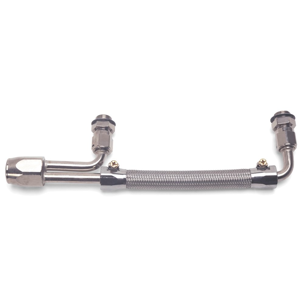 Edelbrock 8091 Performer Series Multi Carb Fuel Line Kits; Endurashine