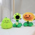thumbnail image 5 of 1 paquete de Plantas vs. Muñeco de peluche Zombies Pea Plant para niños, muñecos de plantas de simulación, 5 of 5