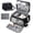 Black, variant on Breast Pump Storage Bag Compatible with Spectra S1 S2, Insulated Travel Tote Organizer, Black