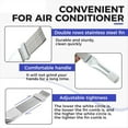 thumbnail image 3 of Cepillo de aire acondicionado de 6 piezas, peine de acero para evaporador de aire acondicionado, peine para aletas de radiador y condensador, herramienta de peine FCR6, 3 of 5