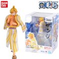 thumbnail image 2 of Figuras de anime originales de Bandai ONE PIECE Figuarts ZERO Sanji Wano Country, juguetes de acción para niños, regalo, modelos coleccionables, adornos, 2 of 5