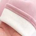 thumbnail image 5 of NAISIBABY Toddler Girls Leggings Pants, Stretchy Comfy Solid Color Elastic Waist Keep Warm Outerwear Pants Pink 7-9T, 5 of 7