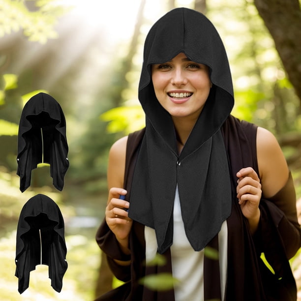 Accesorios deportivos 2 toallas con capucha en forma de U de secado rápido - Diseños modernos, absorbentes y geniales. Bufanda deportiva ideal para playa, camping, gimnasio. Toallas con capucha de pol