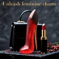 thumbnail image 5 of Nice Girl Red Eau de Parfum, Perfume for Women, Bergamot, Peony, Vanilla, Coumarin Eau De Parfum, La Femme Perfume,Vanilla Perfume For Women Long Lasting 3.4 Fl Oz, 5 of 6