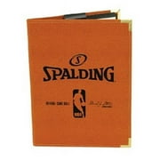 Spalding 67805AS 5 x 7 in. NBA Padfolio Notebook - Orange