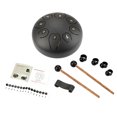 thumbnail image 1 of 1 Set Tongue Drum Wood Tongue Drum Hand Drum Percussion Musical Instrument for Practice Performance, 1 of 8