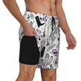 thumbnail image 3 of Fotbe Cowboy Men’s Swim Trunks Quick Dry Swim Shorts Board Shorts with Mesh Lining-Small, 3 of 9