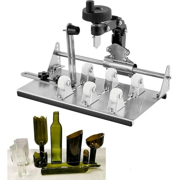 Glass Bottle Cutter Kit, DIY for Square, Round and Irregular Bottles, Cutting Tool Kit
