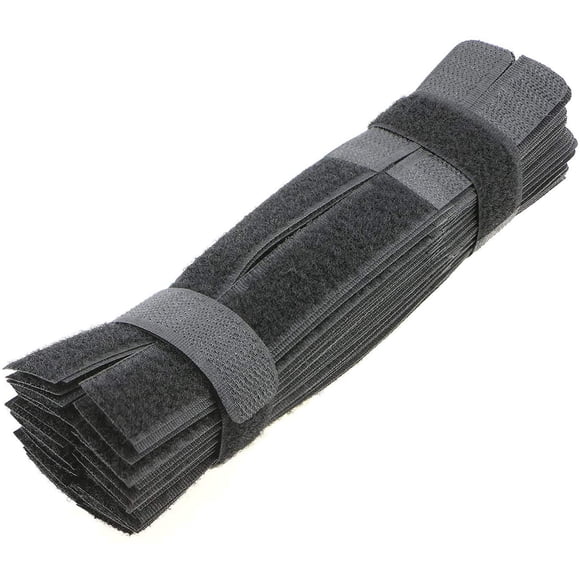 Organizador de cables Pasow, reutilizable, 18 cm, 50 unidades