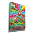thumbnail image 2 of Epic Graffiti 'Santa Hippie Bus' by Howie Green, Canvas Wall Art, 18"x26", 2 of 2