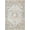Beige, Light Gray, Gray / Yumna, variant on Hauteloom Yumna Living Room, Bedroom Area Rug - Traditional - High Pile - Peach, Light Gray, Gray - 6'7" x 9'2"