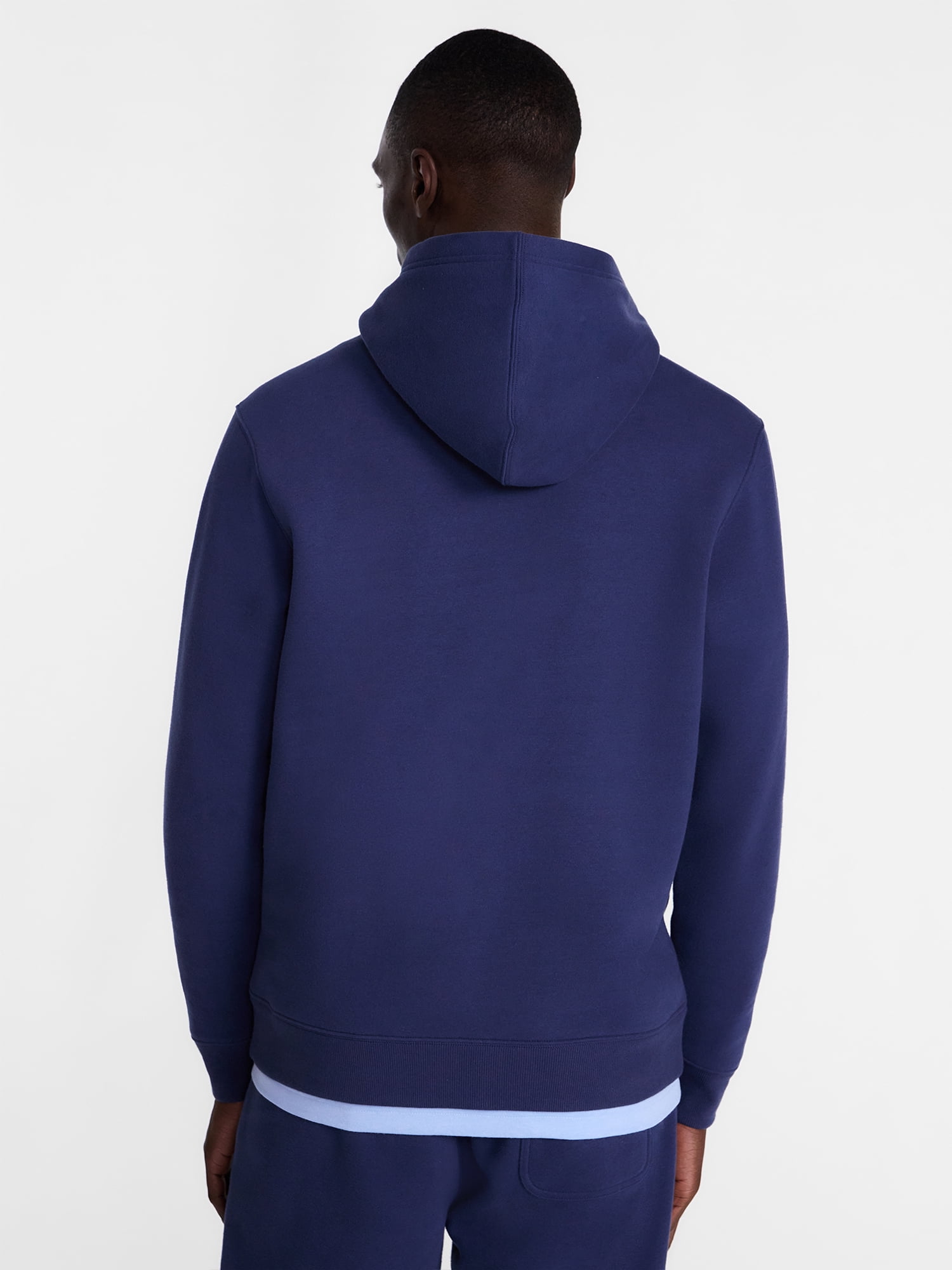 George Men's and Big Men's Fleece Hoodie Jacket, Sizes S-3XL