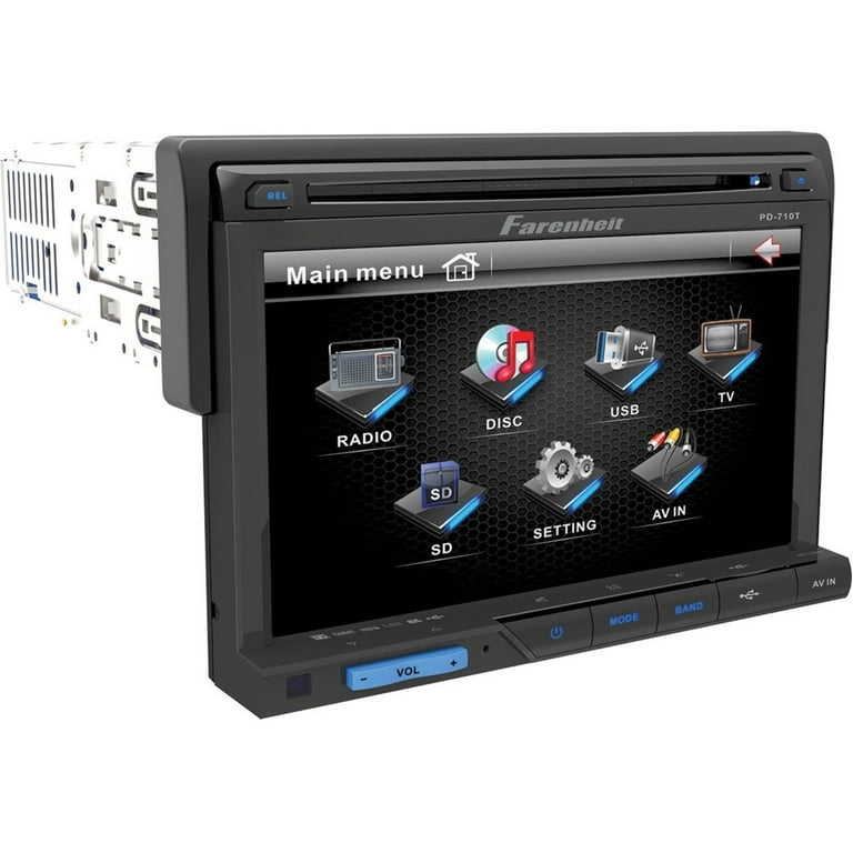 Farenheit TI-710B Car DVD Player, 7