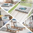 thumbnail image 6 of Summer Tropical Plants Pillow Covers, Linen Long Throw Pillow Case, Farmhouse Truck Cactus Wooden Holiday Pillow Protector Decorative Cushion Cover for Living Room/Bedroom 12" x 20", 6 of 8