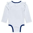 thumbnail image 3 of Newborn & Infant WEAR by Erin Andrews New York Giants Three-Piece Long Sleeve Bodysuit, Tutu and Sweatpants Set, 3 of 5
