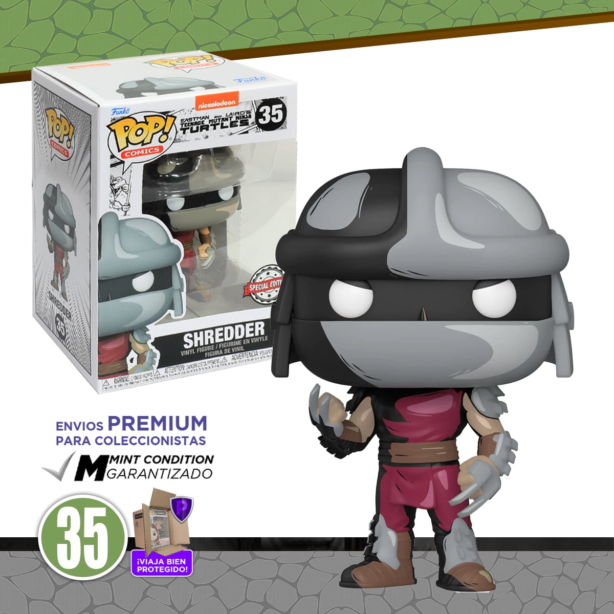 Funko Pop Super Shredder Edición Diamante | Meses sin interés