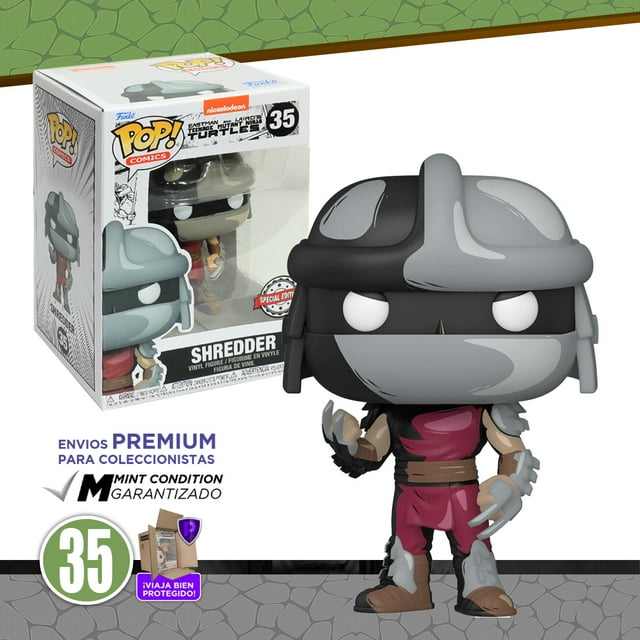 Funko Pop Shredder #35 Tortugas Ninja TMNT Edicion Especial Funko